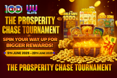 Join the Prosperity Chase Tournament at 1 - 100cuci Malaysia